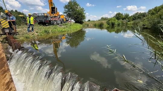 Amire most mindenki kíváncsi: így jut el a Tisza vize a Hármas-Körös medrébe