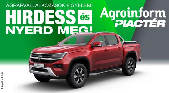 Az Agroinformmal mindenki nyer, most viszont egy Amarokot is elvihetsz!