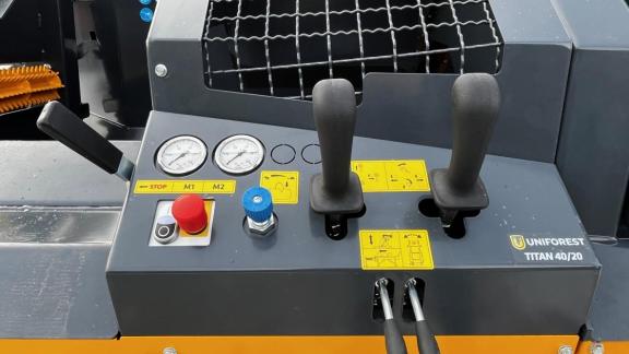 Professzionális tűzifa-feldolgozás új szinten az új TITAN 40/20 segítségével