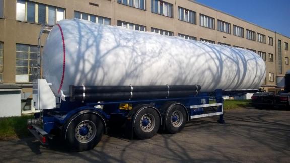 Forgótengelyes ZVVZ NKR 46 silós félpótkocsi