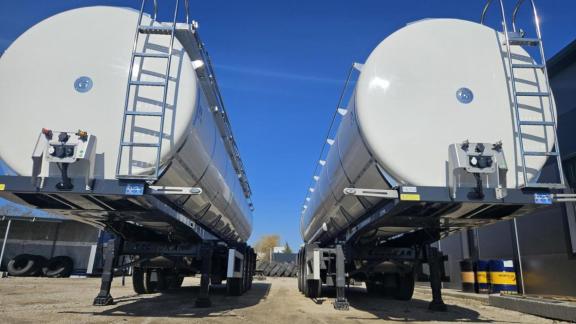 Új GRAPAR tartályos félpótkocsikkal bővült a SZLANKA TRANS flottája