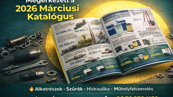 2026 márciusi katalógus – Elérhető most!