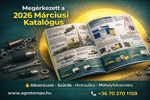 2026 márciusi katalógus – Elérhető most! 2026 márciusi katalógus – Elérhető most!