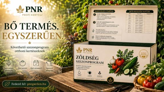 PNR Profi Kertész – teljes szezonprogram otthoni zöldségtermesztéshez