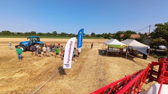 Az Agri.Foxx első önálló szántóföldi bemutatója