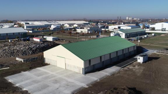 Új mezőgazdasági csarnok épült Törökszentmiklóson