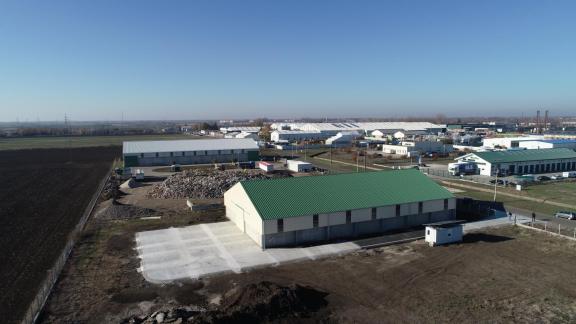 Új mezőgazdasági csarnok épült Törökszentmiklóson