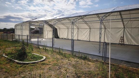 Újabb sikeres Kismetál sátorprojekt Mezőtúron – gyorsan telepíthető fedett tér ipari és mezőgazdasági felhasználásra