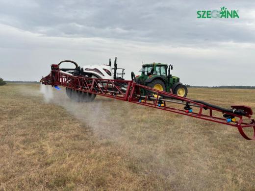 SZEGÁNA KFT. - Agroma ET 30.24 permetező beüzelemése