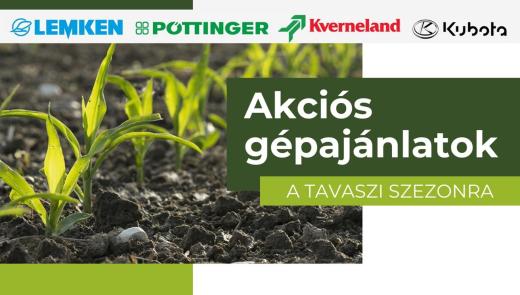 Milyen akciós gépeket kínál a Magtár Kft. a tavaszi szezonra? Milyen akciós gépeket kínál a Magtár Kft. a tavaszi szezonra?