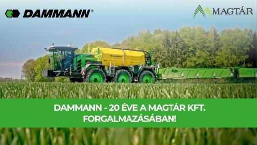 DAMMANN: már 20 éve a Magtár Kft. forgalmazásában!