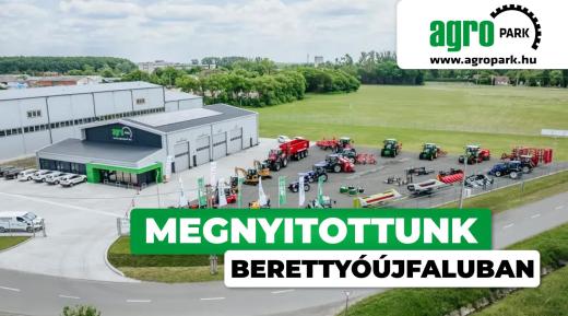 Még közelebb a gazdákhoz: megnyílt az AGROPARK új telephelye Berettyóújfaluban