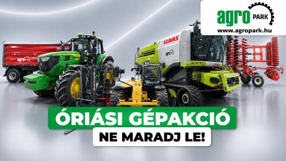 ELINDULT AZ AGROPARK ÓRIÁSI GÉPAKCIÓJA! ELINDULT AZ AGROPARK ÓRIÁSI GÉPAKCIÓJA!