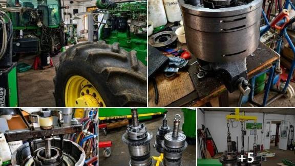 John Deere 8300 – PowerShift sebességváltó javítás John Deere 8300 – PowerShift sebességváltó javítás
