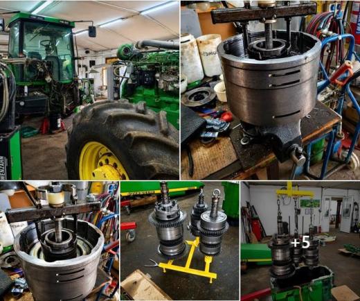 John Deere 8300 – PowerShift sebességváltó javítás John Deere 8300 – PowerShift sebességváltó javítás