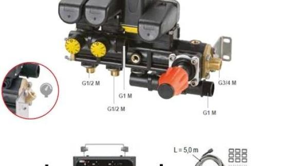 Elektronikus vezérlés ültetvényes permetezéshez