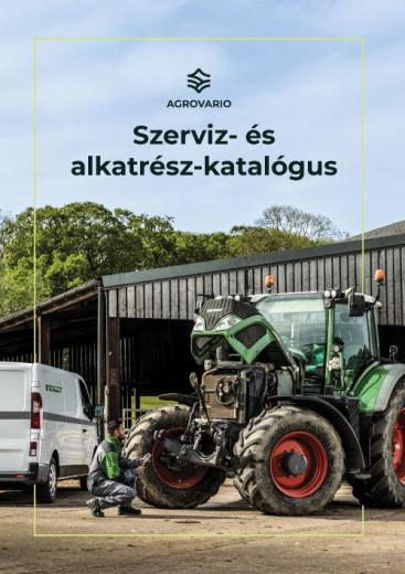 AgroVario Szerviz- és alkatrész-katalógus
