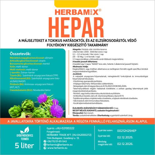 HERBAMIX HEPAR oldat