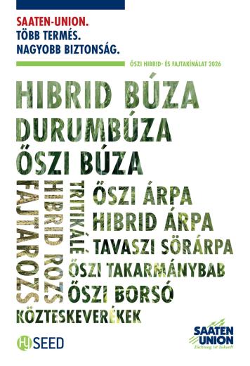 Őszi hibrid- és fajtakínálat 2026 Őszi hibrid- és fajtakínálat 2026