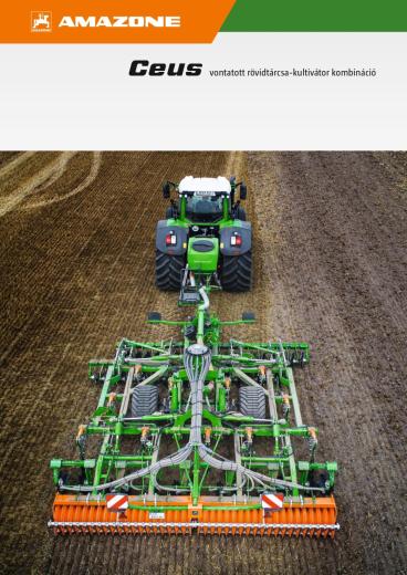 Amazone Ceus vontatott kultivátor katalógus