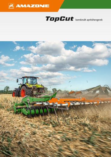 Amazone TopCut kombinált aprítóhenger katalógus Amazone TopCut kombinált aprítóhenger katalógus