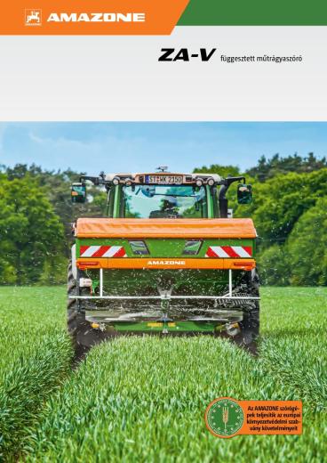 Amazone ZA-V függesztett műtrágyaszórógép Amazone ZA-V függesztett műtrágyaszórógép