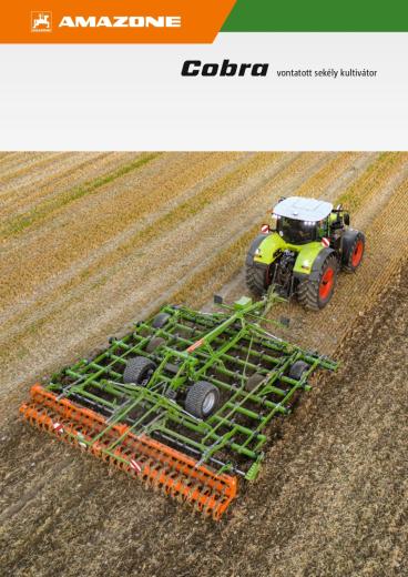 Amazone Cobra vontatott sekély kultivátor Amazone Cobra vontatott sekély kultivátor