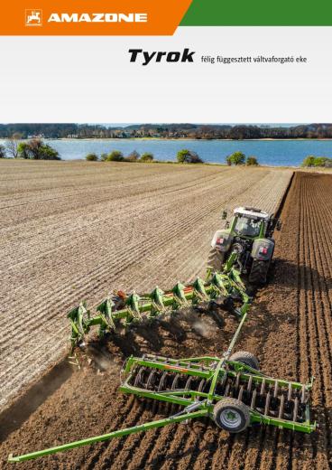 Amazone Tyrok félig függesztett váltvaforgató eke katalógus Amazone Tyrok félig függesztett váltvaforgató eke katalógus