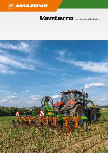 Amazone Venterra sorközművelő kultivátor katalógus Amazone Venterra sorközművelő kultivátor katalógus