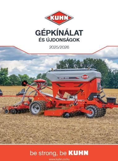 KUHN Gépkínálat és újdonságok 2025