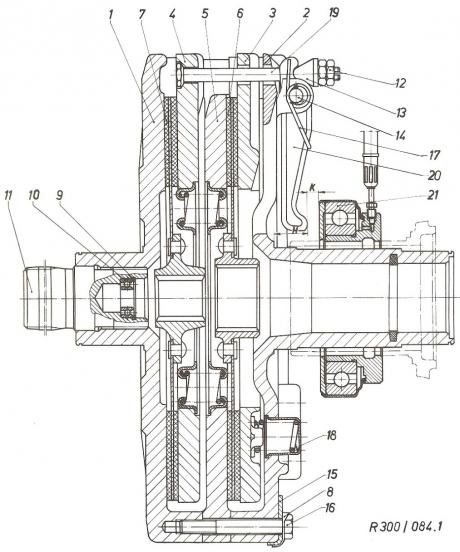 ZT kuplung H és K értéke: 30+-0,2 mm
