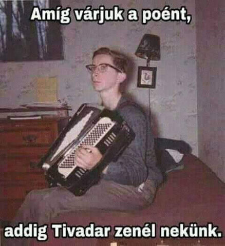 Várjuk a poént