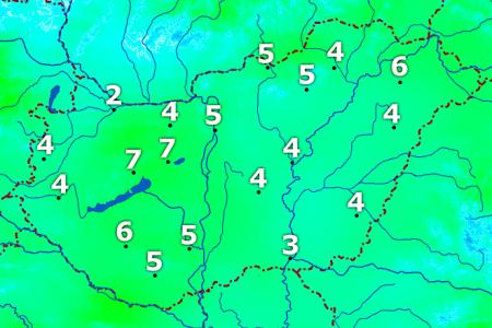 Hőmérséklet térkép