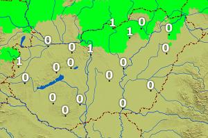 Csapadéktérkép Csapadéktérkép