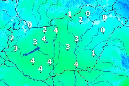 Hőmérséklet térkép