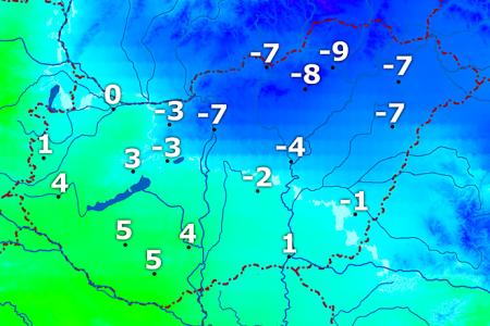 Hőmérséklet térkép