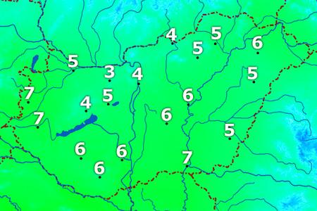Hőmérséklet térkép