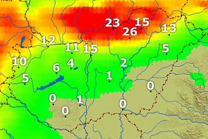Csapadéktérkép Csapadéktérkép