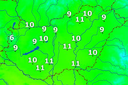 Hőmérséklet térkép
