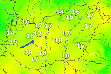 Hőmérséklet térkép