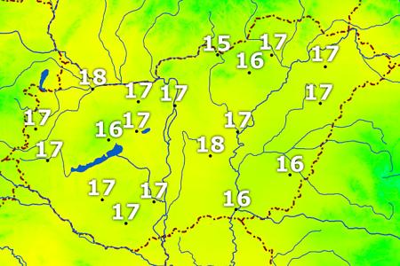 Hőmérséklet térkép