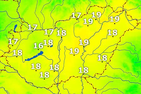 Hőmérséklet térkép