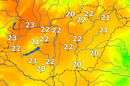 Hőmérséklet térkép