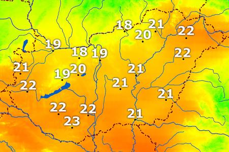 Hőmérséklet térkép