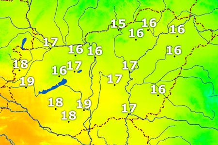 Hőmérséklet térkép