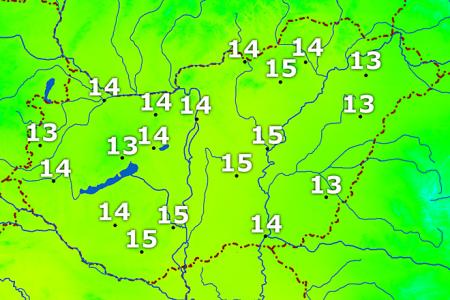 Hőmérséklet térkép