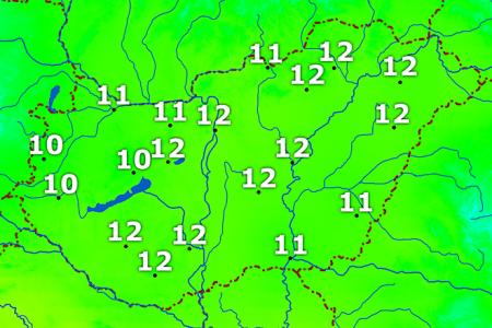 Hőmérséklet térkép
