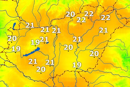 Hőmérséklet térkép