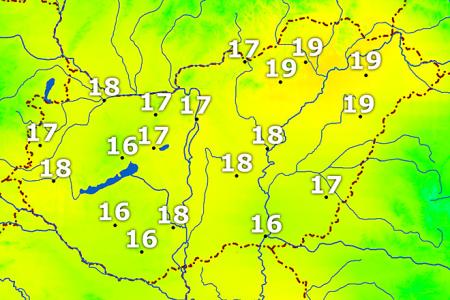 Hőmérséklet térkép