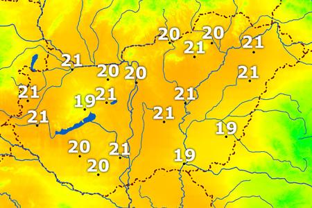 Hőmérséklet térkép